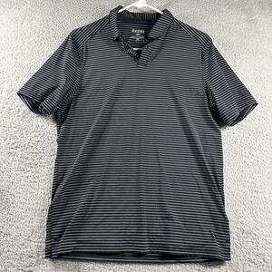 Rhone Polo Shirt Mens Small Navy Blue Stripe Golf Performance Athleisure